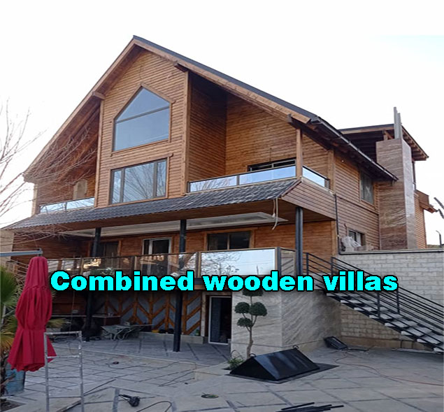 idehpardazan sepehr caspian (caspian wood) | Combined wooden villas