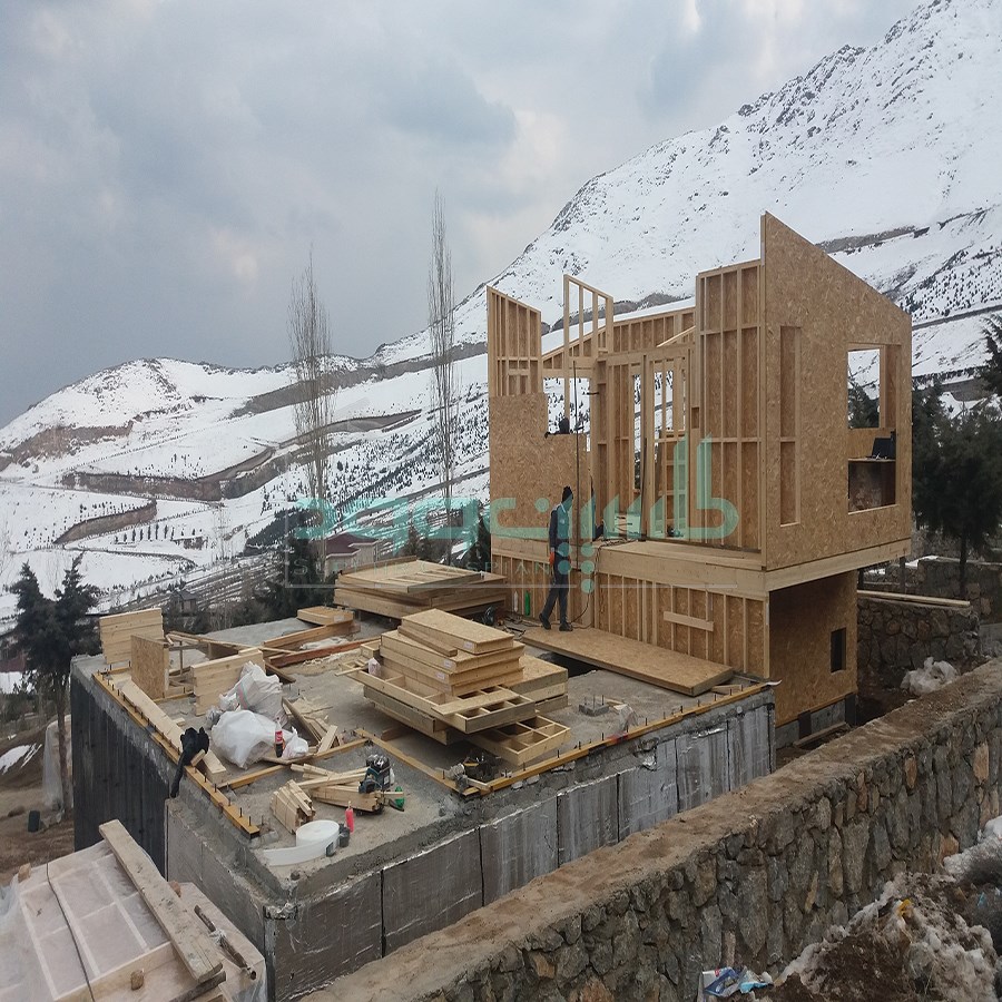 ساخت ویلای چوبی در تهران | کاسپین وود
