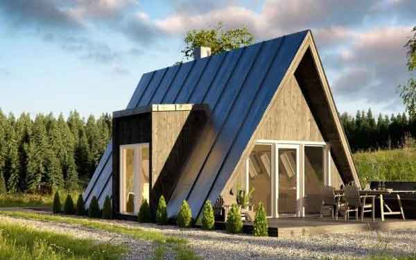 کاسپین وود | طراحی کلبه چوبی سوئیسی